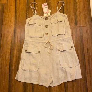 Oatmeal - medium Romper